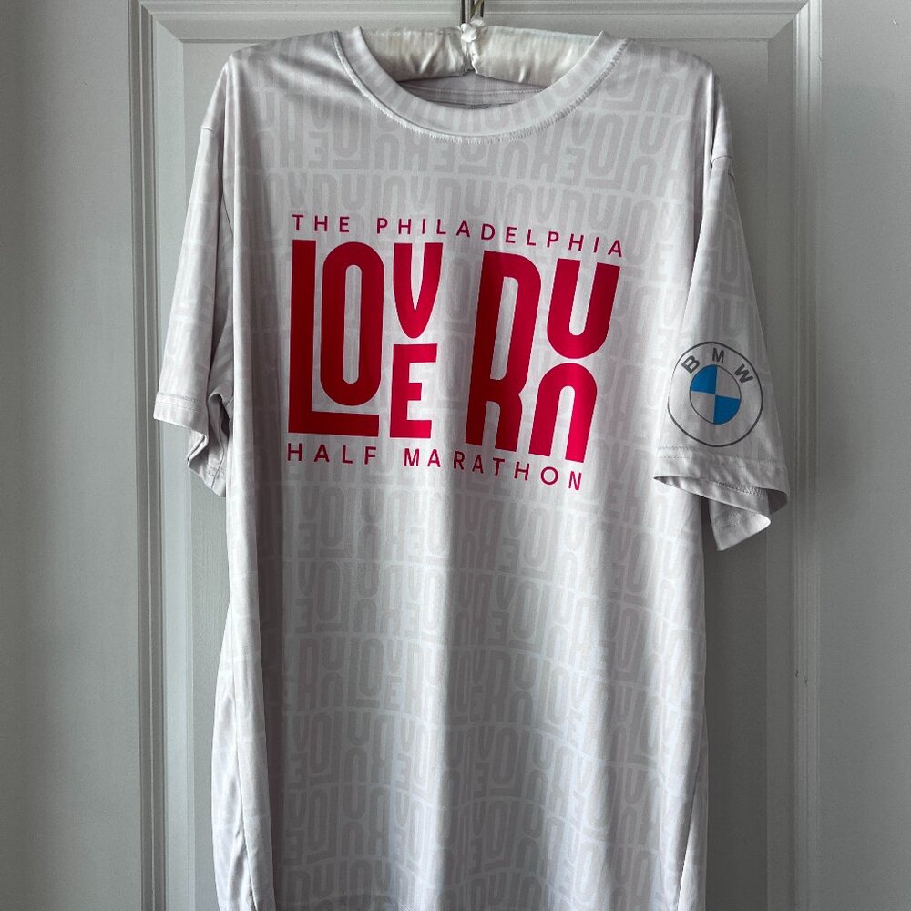 UNISEX Philadelphia Love Run Half Marathon Shirt